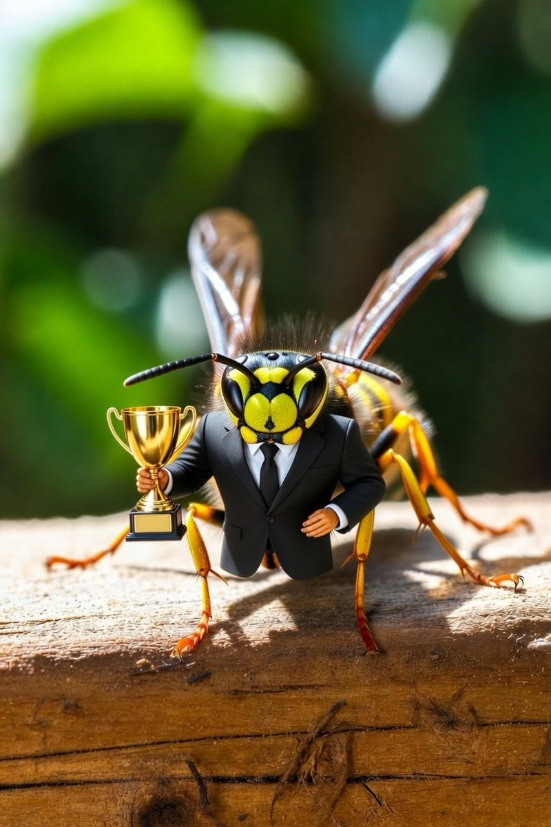 L_Macca's tweet image. Ally Pally wasp for sports personality of the year #PDCWorldChampionship