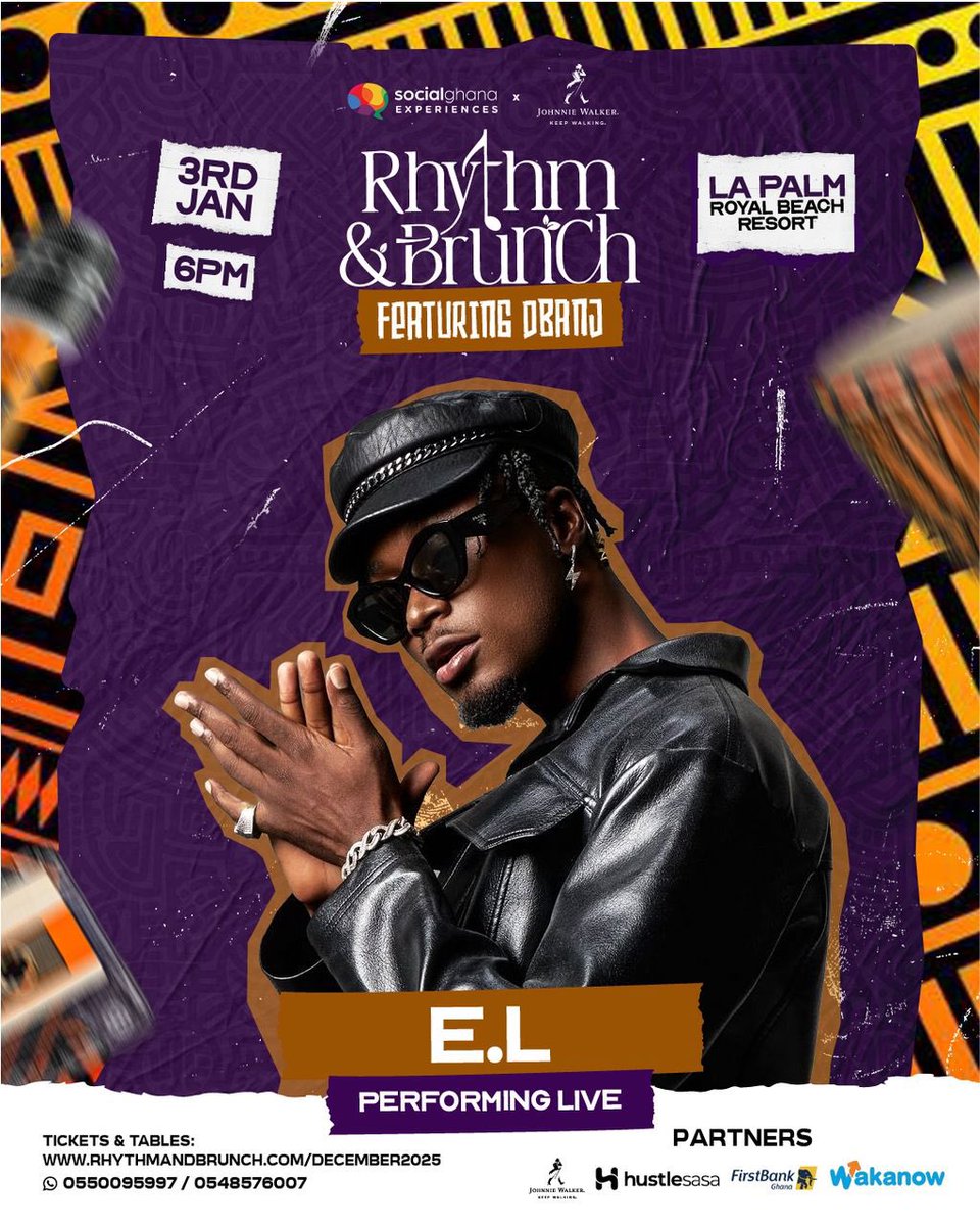 #DisciplesofEL 
#RhythmNBrunch
#RhythmNBrunchWithEL

Tonight ELiens Link up sharp , 👑 <a href="/ELgh_/">Don Jaga 👽</a> is in the building!!!