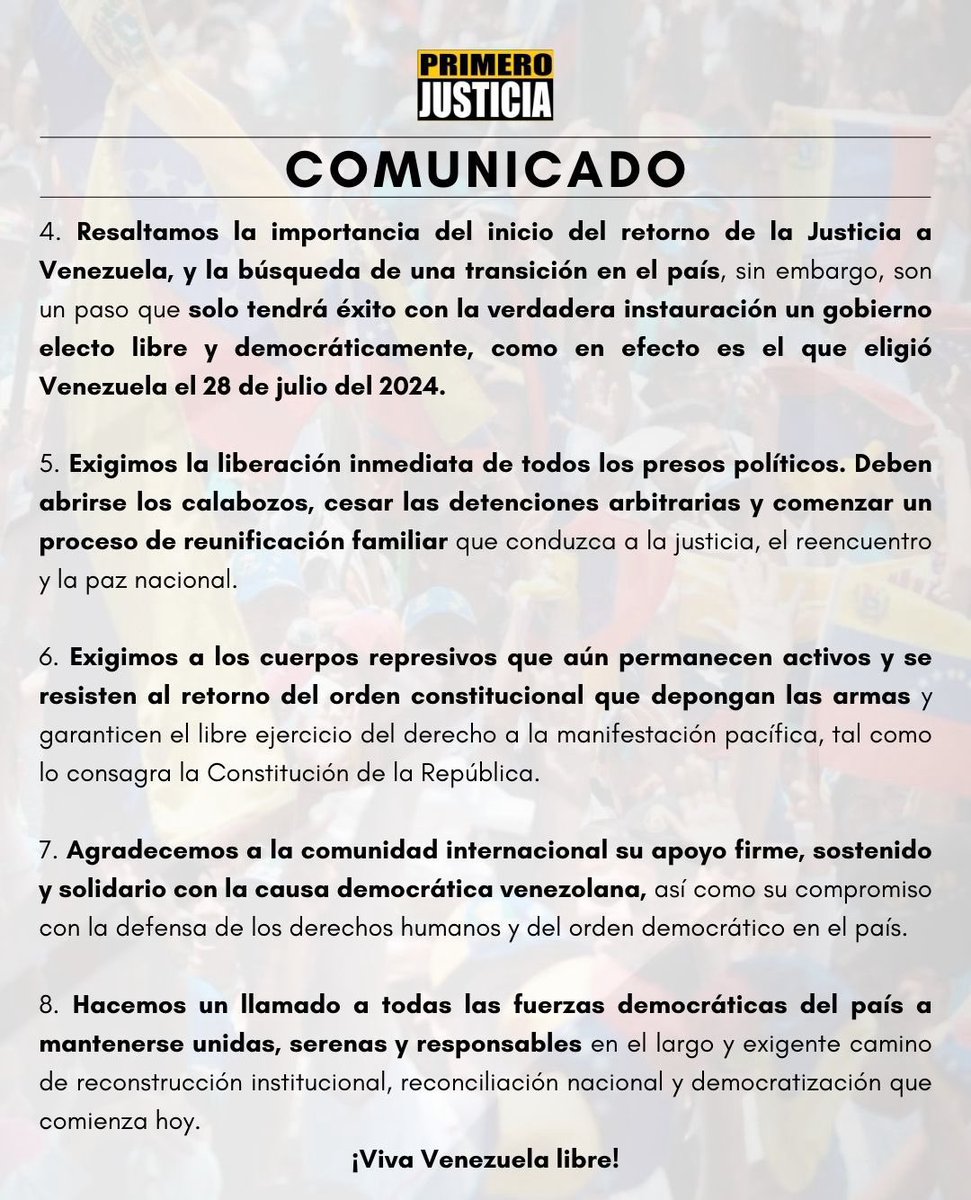 Primero Justicia tweet media