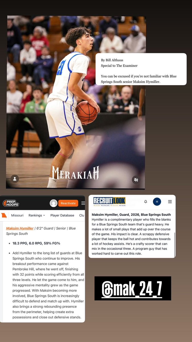 Thank you <a href="/PrepHoopsMO/">Prep Hoops Missouri</a> <a href="/RL_HoopsMO/">RecruitLook Hoops Missouri</a> <a href="/EJCExam_Sports/">EJC Examiner Sports</a>  for the write ups this week.
