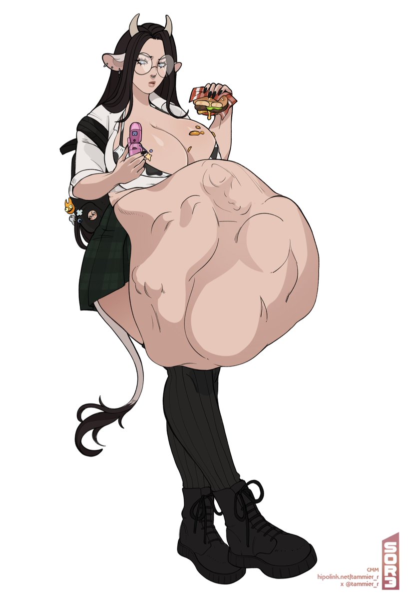 Cowgirl_Vorace's tweet image. ✨Vore and cow✨

Yo, back with my OC, which was twice as hungry in what seems to be a rough return from university