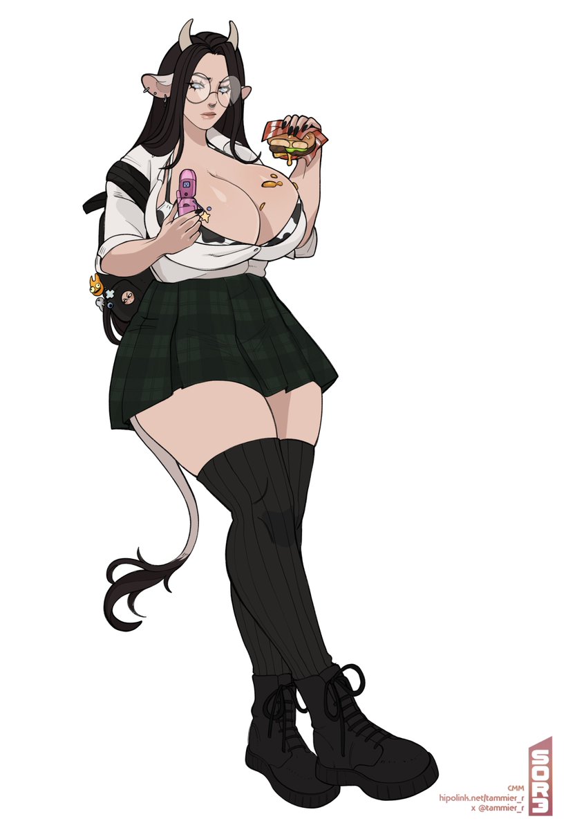 Cowgirl_Vorace's tweet image. ✨Vore and cow✨

Yo, back with my OC, which was twice as hungry in what seems to be a rough return from university