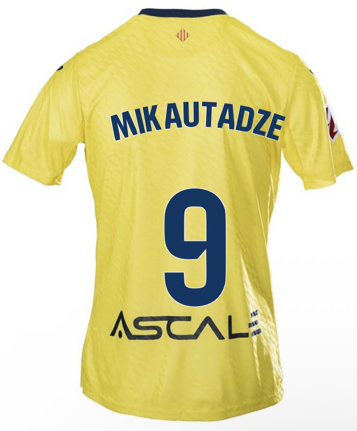 ビジャレアル 25-26 HOME ジョージズ ミカウタゼ 🇬🇪 #VillarrealCF