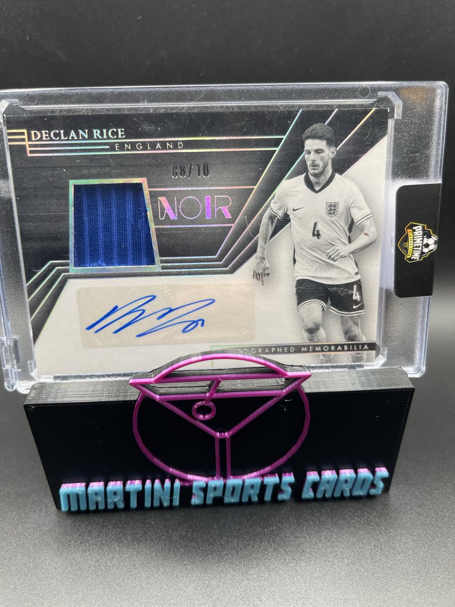 MartiniCards's tweet photo. @jcutlersburner Declan rice /10 $140 shipped obo https://t.co/QBrkzg1qj6