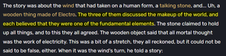 ngoctrongly's tweet image. Someday we will leave behind the thought that Zhongli and Venti are more lore-relevant than Ei when the game goes out of its way to treat the three of them as a group as "fundamental" to the "makeup of the world"