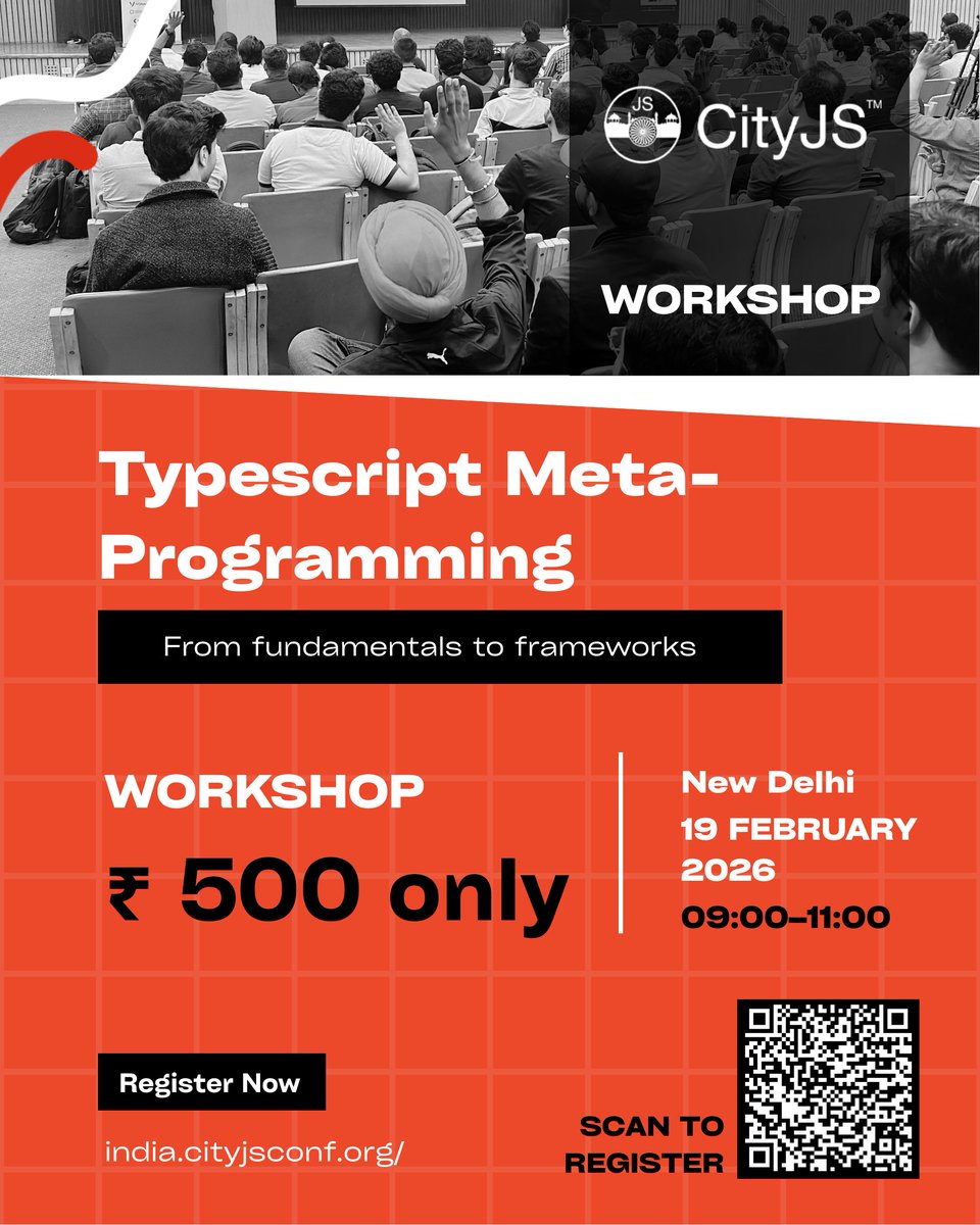 CityJS India tweet media