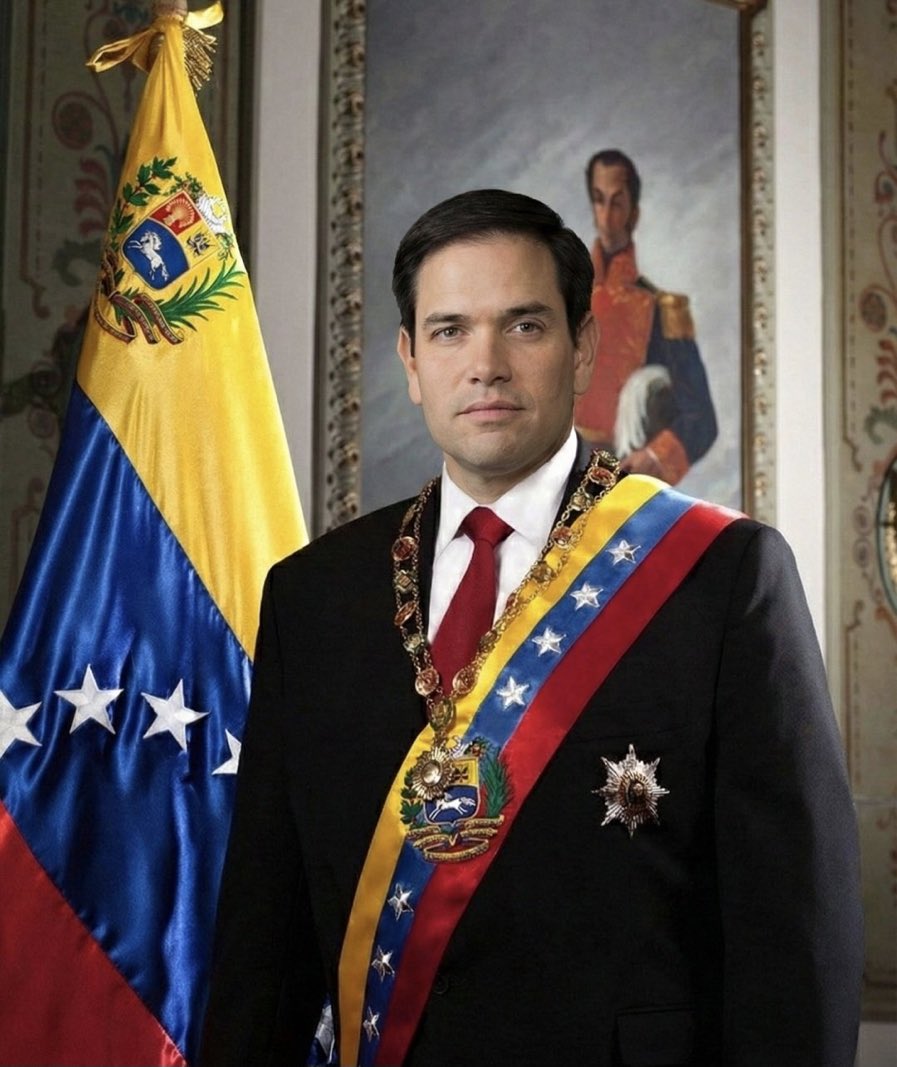 WallStreetMav's tweet image. Congratulations to Marco Rubio on his appointment as President of Venezuela.
