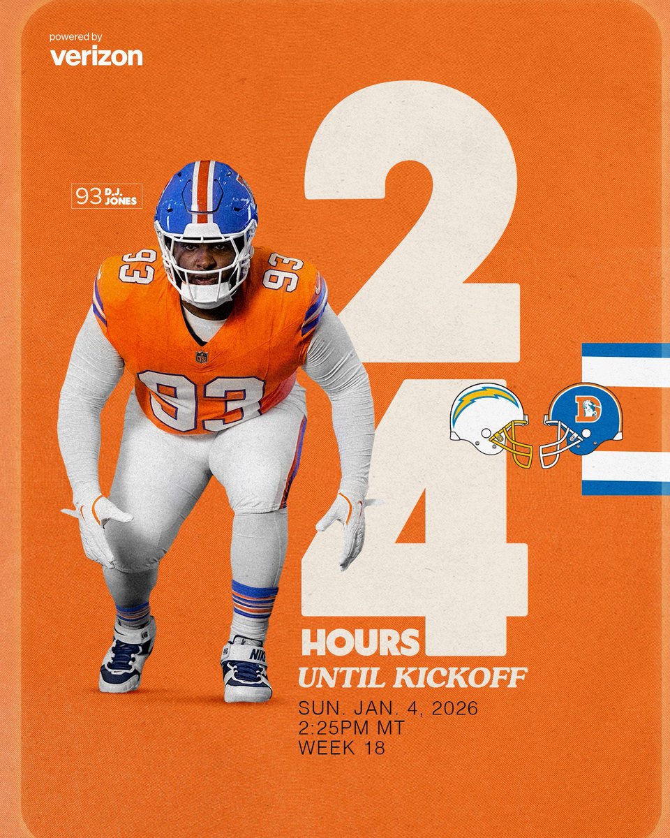 24 hours away ⏳
@djjones_44 x #LACvsDEN