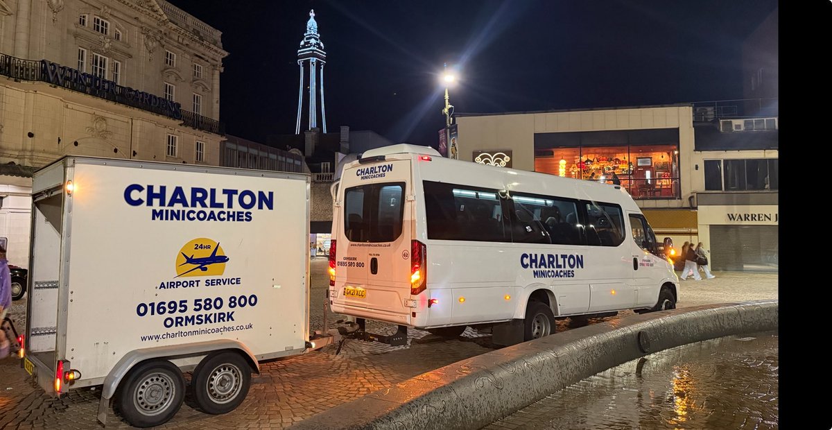 Pickup in Blackpool 🚌