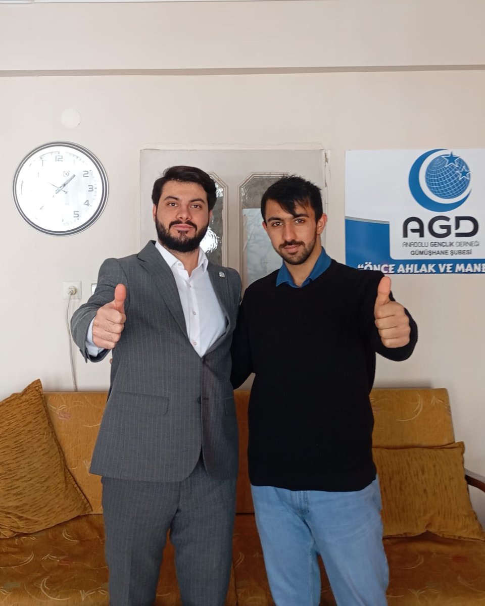 3. Bölge Başkanımız, Gümüşhane Şube Üniversite Komisyon Başkanımız ile bir araya geldi.