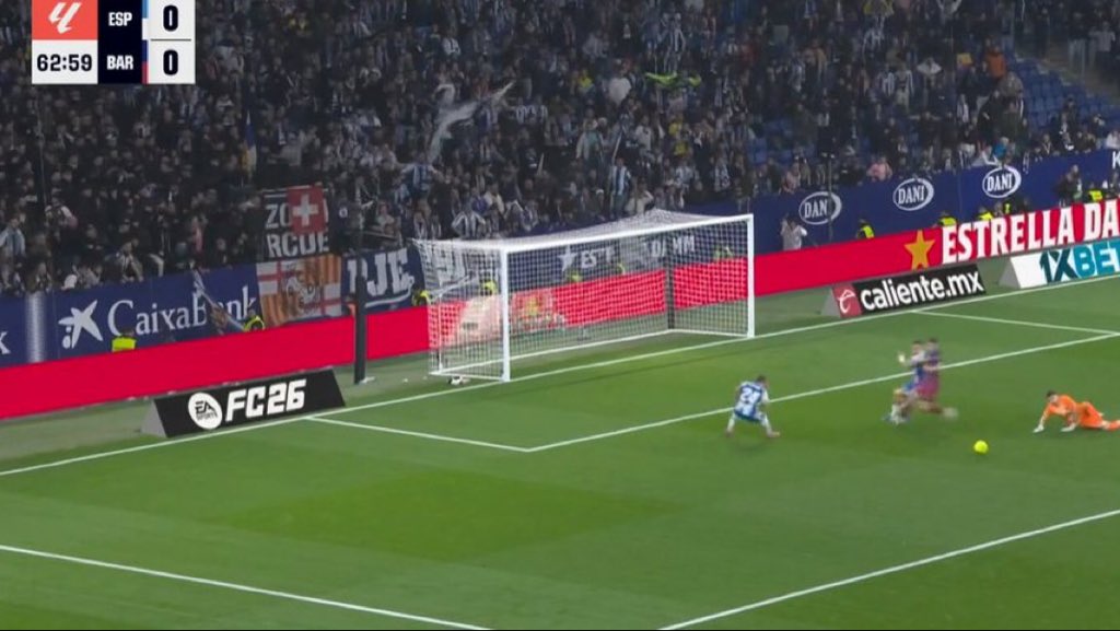 محظوظ جدًا جدًا جدًا برشلونة بـخوان غارسيا.