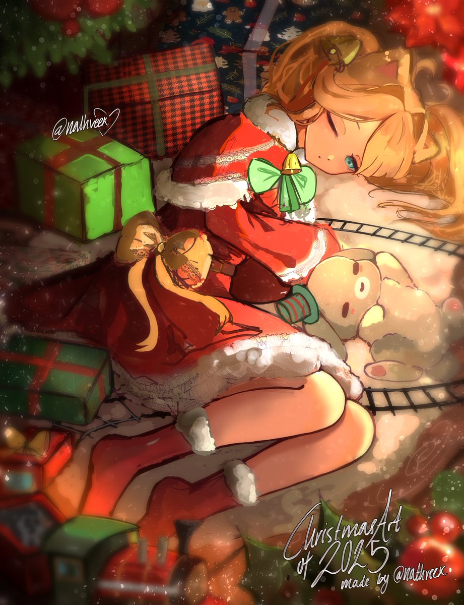 late Christmas art <3
#art #anime #christmasart 
vgen.co/nathveex