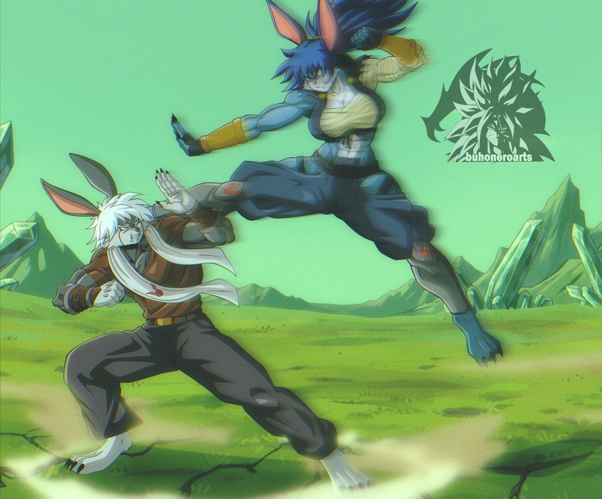 Blanerian hand-to-hand training, Lula and Brio training to perfect their combat techniques.

coomission done n°14 for my friend <a href="/ColdBoy101/">Calvin Iz A Zombee💀</a>