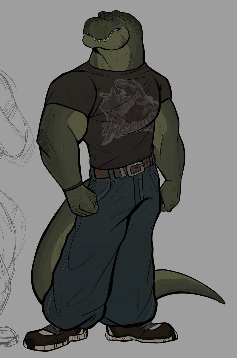 gabmanee's tweet image. T-Rex complete artwork 🦖🔥