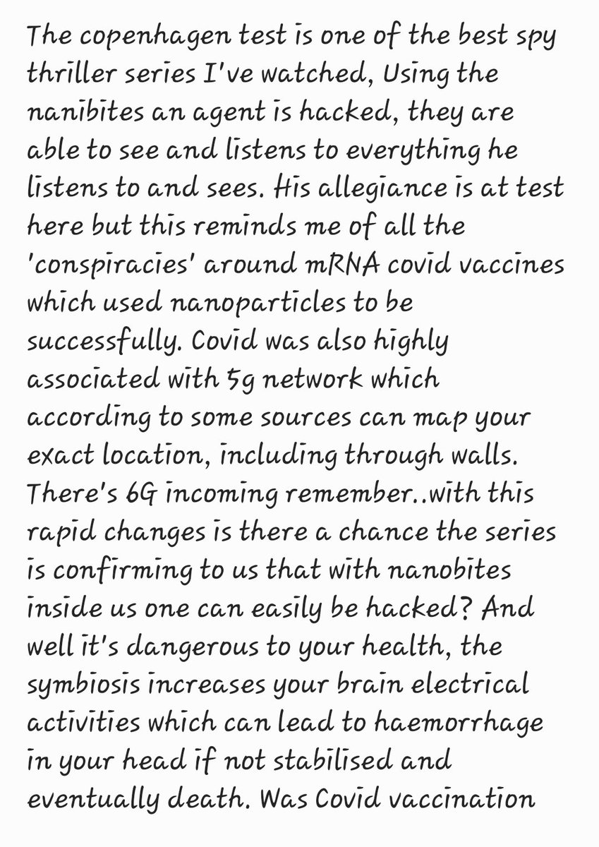 Just thinking out aloud.