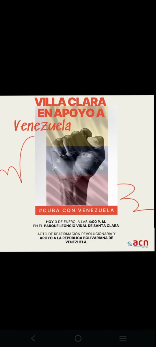 No a la guerra #Cuba con #Venezuela.