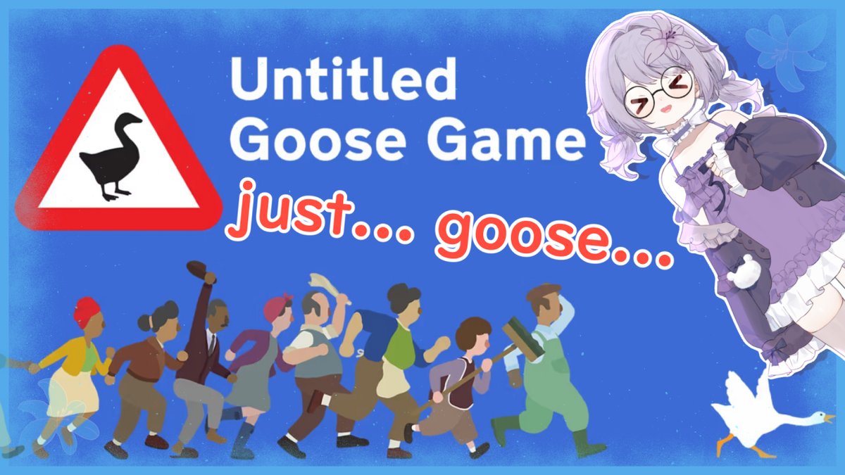 💜STREAM IS LIVE ON TWITCH!💮

Untitled Goose Game!～
🦢*HONK*🔔 somebody once told me i'm as short as a goose...🦢

twitch.tv/yurichilily
come join!～
#Vtuber #ENVtuber #cute #imouto