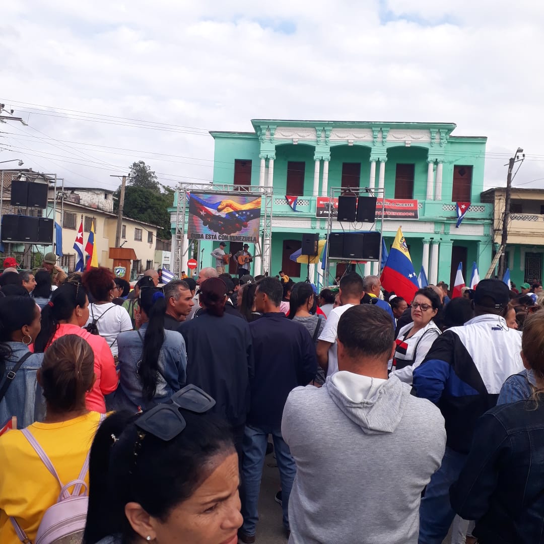 Y desde el #Camagüey de Agramonte apoyamos a Venezuela.
#VenezuelaNoEstaSola
#CubaConVenezuela