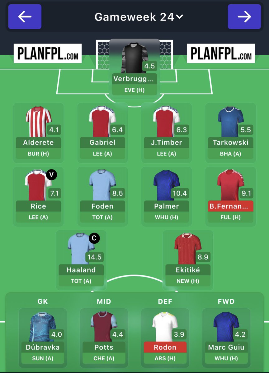 FPLBorder's tweet image. 🤔Which front 6 would you plan for in GW24? 🎯

#FPL #FPLCommunity