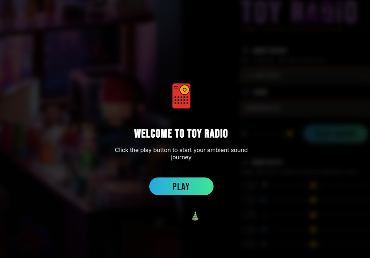 Art is many things, built Toy Radio. Please do check it out. https://t.co/18sR2b8YZl