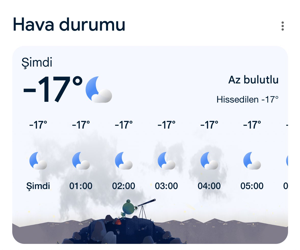 Hayırdır küresel soğuma mı var?