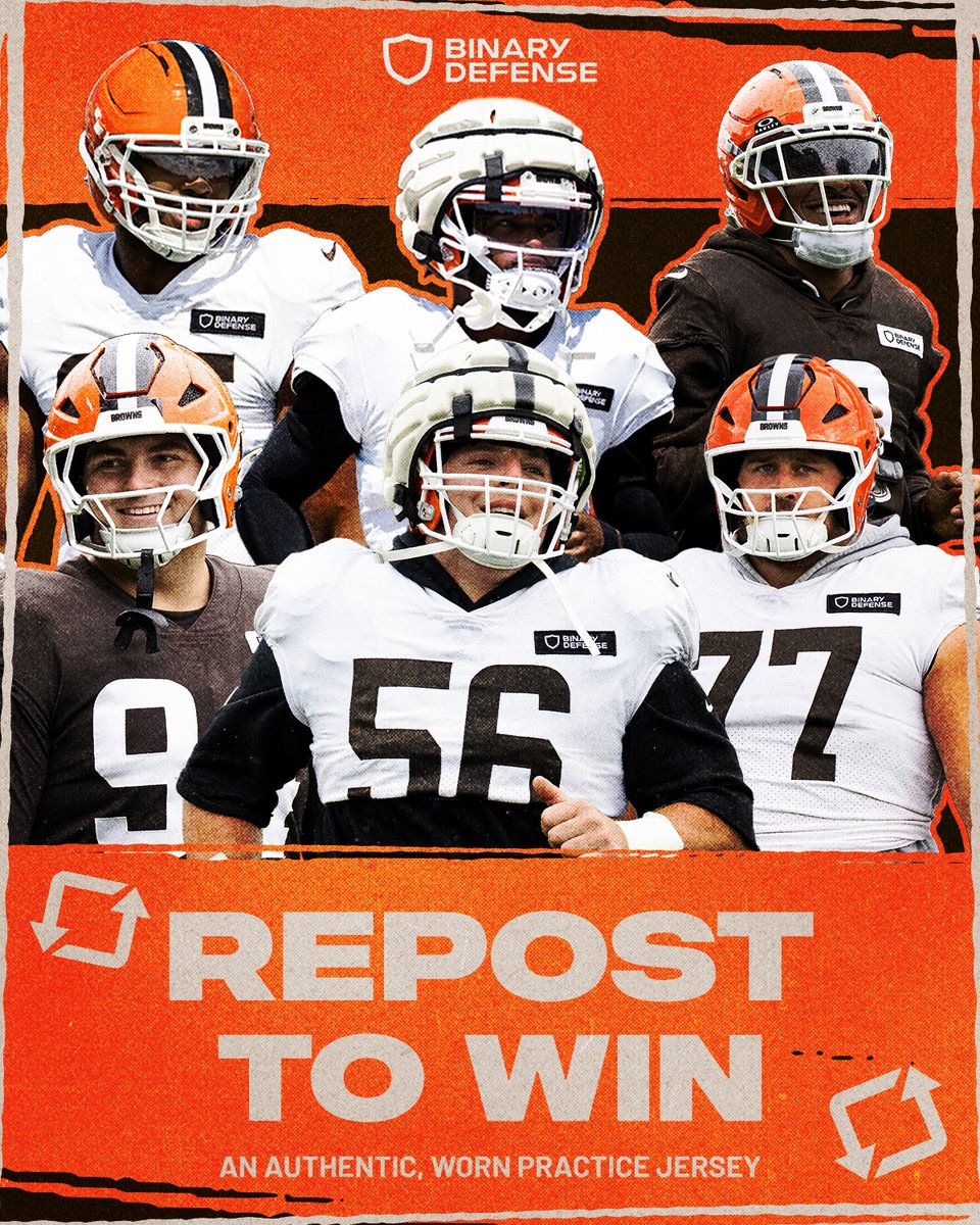 it's your last chance this season to win an authentic practice jersey!
hit us with a repost for your shot at bringing home a piece of our weekly routine 🔁
@Binary_Defense | #DawgPound