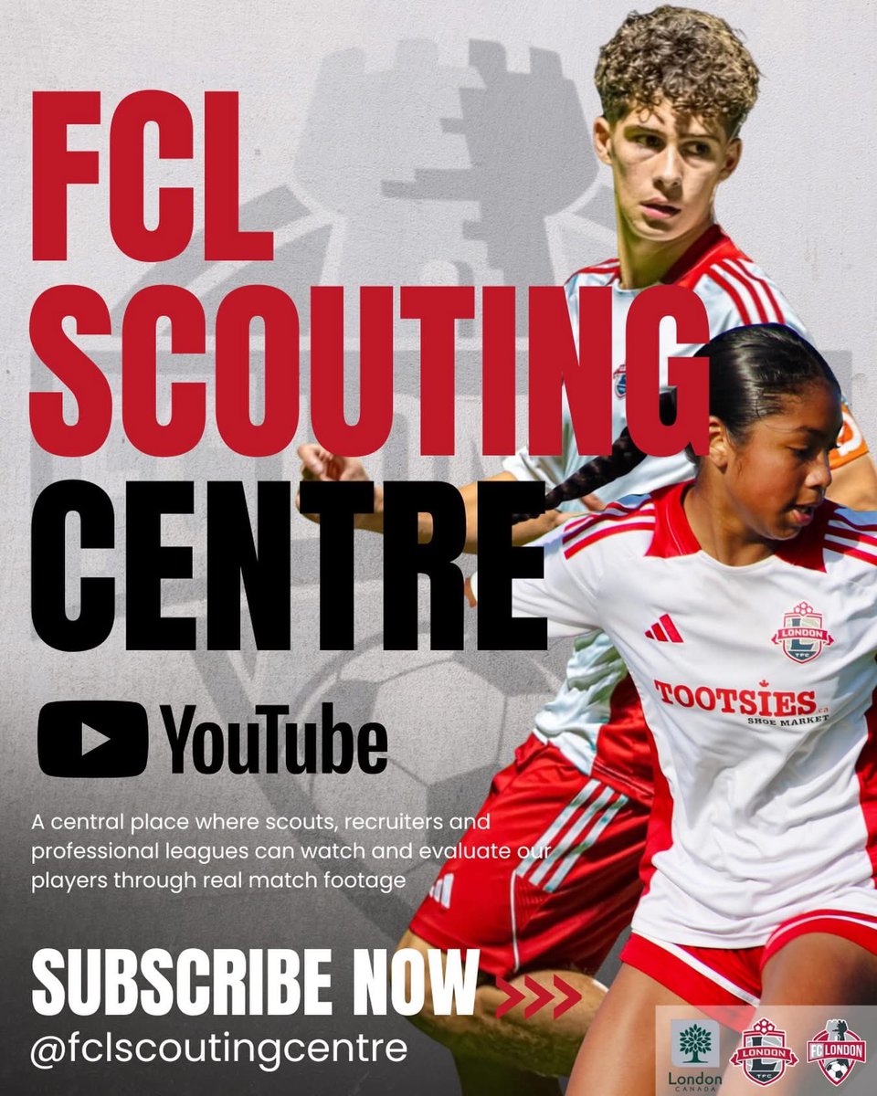 🚨 LAUNCHING: FC London Scouting Centre 🚨 A new digital tool built for scouts and schools.

🎥We’re proud to launch the FC London Scouting Centre YouTube channel - A central place where schools and Pro leagues can watch and evaluate our players through real match footage
