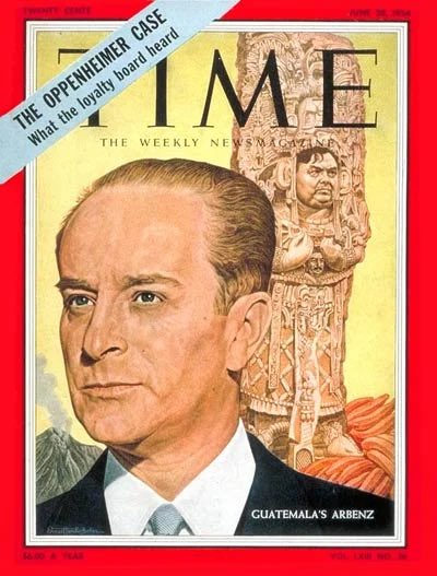 Kanthan2030's tweet image. 72 years ago, the CIA orchestrated a coup d'état in Latin America… not for oil… but for BANANAS.

This was in Guatemala in 1954 to protect the profits of United Fruit Company (now Chiquita).

Jacobo Arbenz was a democratically elected popular leader who distributed unused lands…