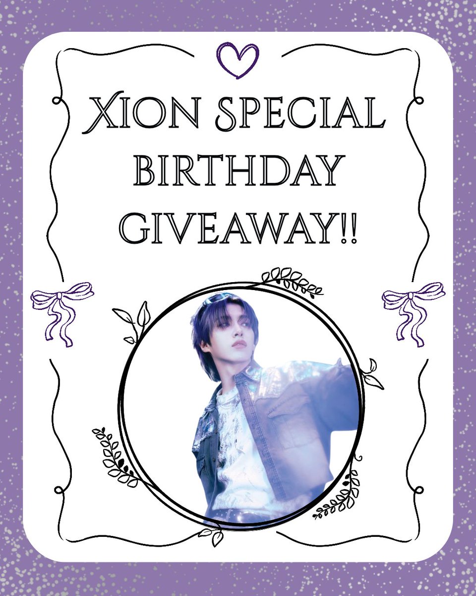 bunheeblue's tweet image. ‧₊˚✩ Happy Birthday Xion! ✩˚₊‧

Special Giveaway!!
= Xion "Shiony" Doll
= 1 Random Dongju POB
= 1 Unsealed LDV Jit

͙͘͡★ US Based; Open WW!

2 Winners!! Join on Instagram for an added chance!!

⋅˚.⋆ Like and Retweet to Enter!! ⁺₊ ‧

#oneus #원어스 #xion #시온