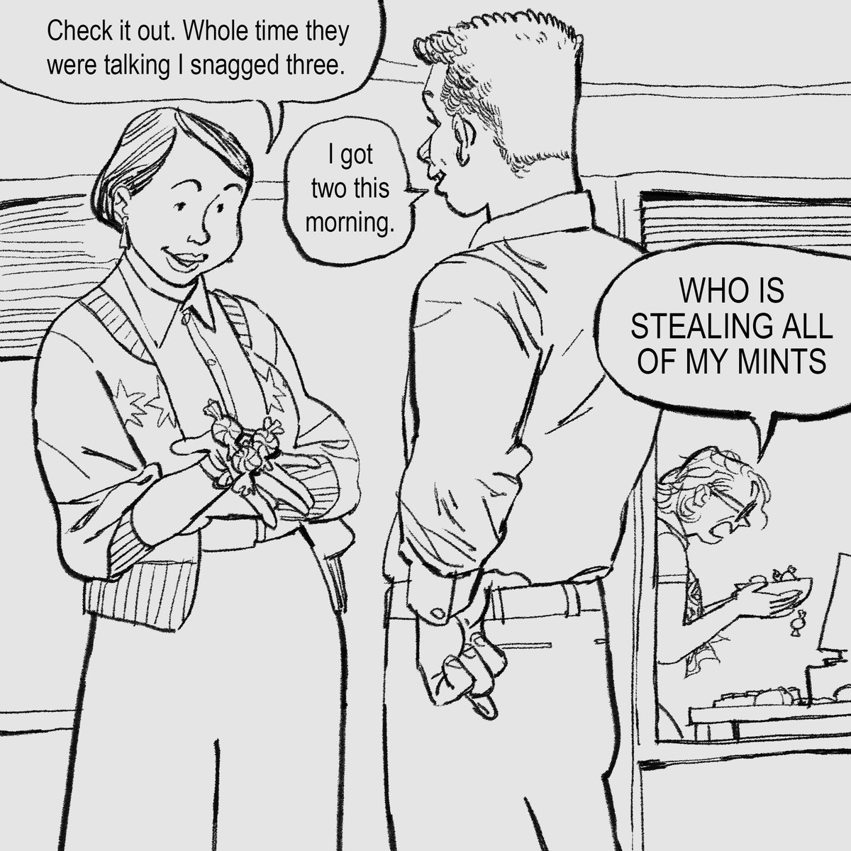 drew some assorted vaguely new year’s themed alpharetta gerard the other day ;-). 1/3