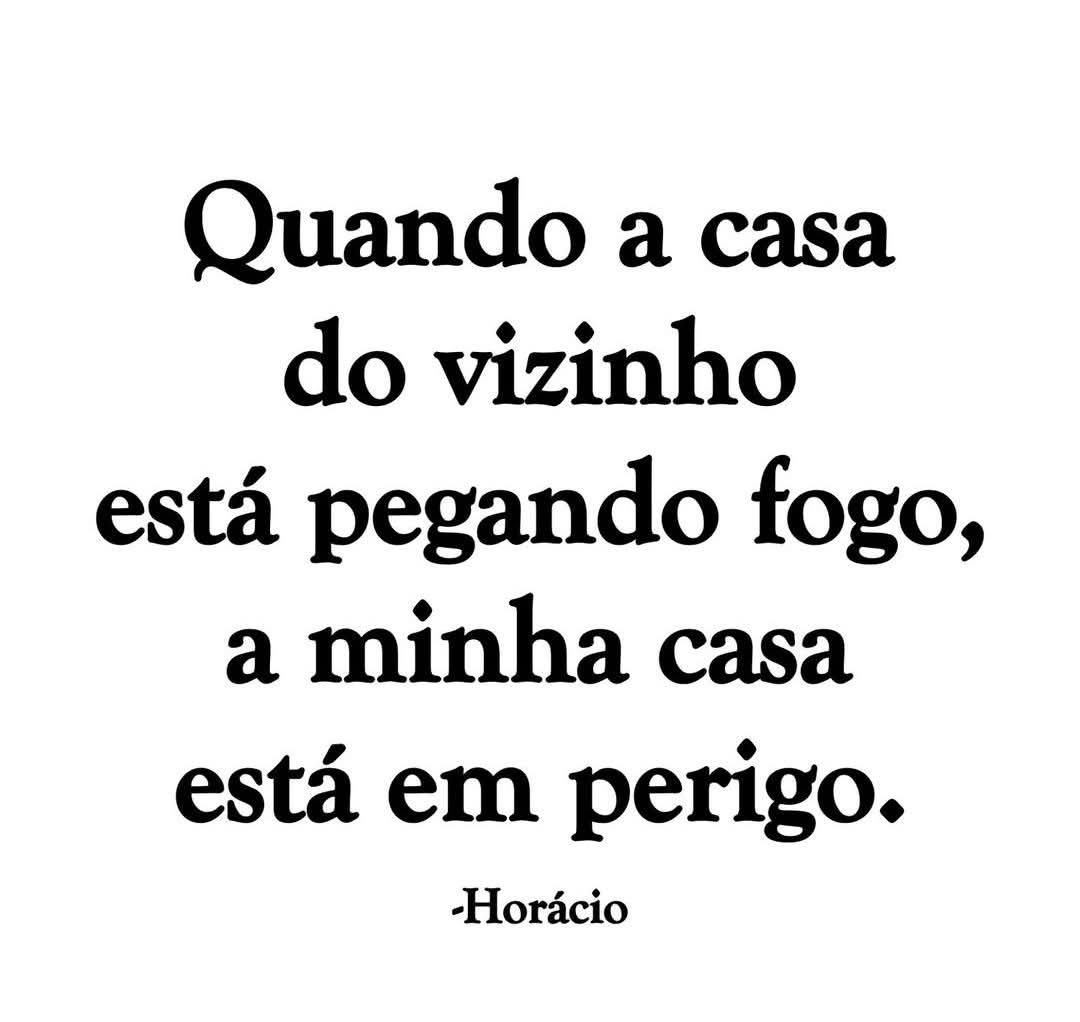 Isso é sobre a Venezuela, é sobre América latina e é sobre sermos ou não seremos lambe botas.