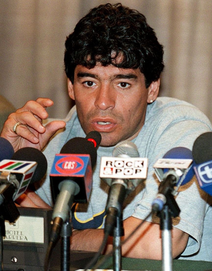 “El ejemplo no es ni Maradona, ni Rivaldo ni nadie. El ejemplo está en casa. El ejemplo son los padres”.
