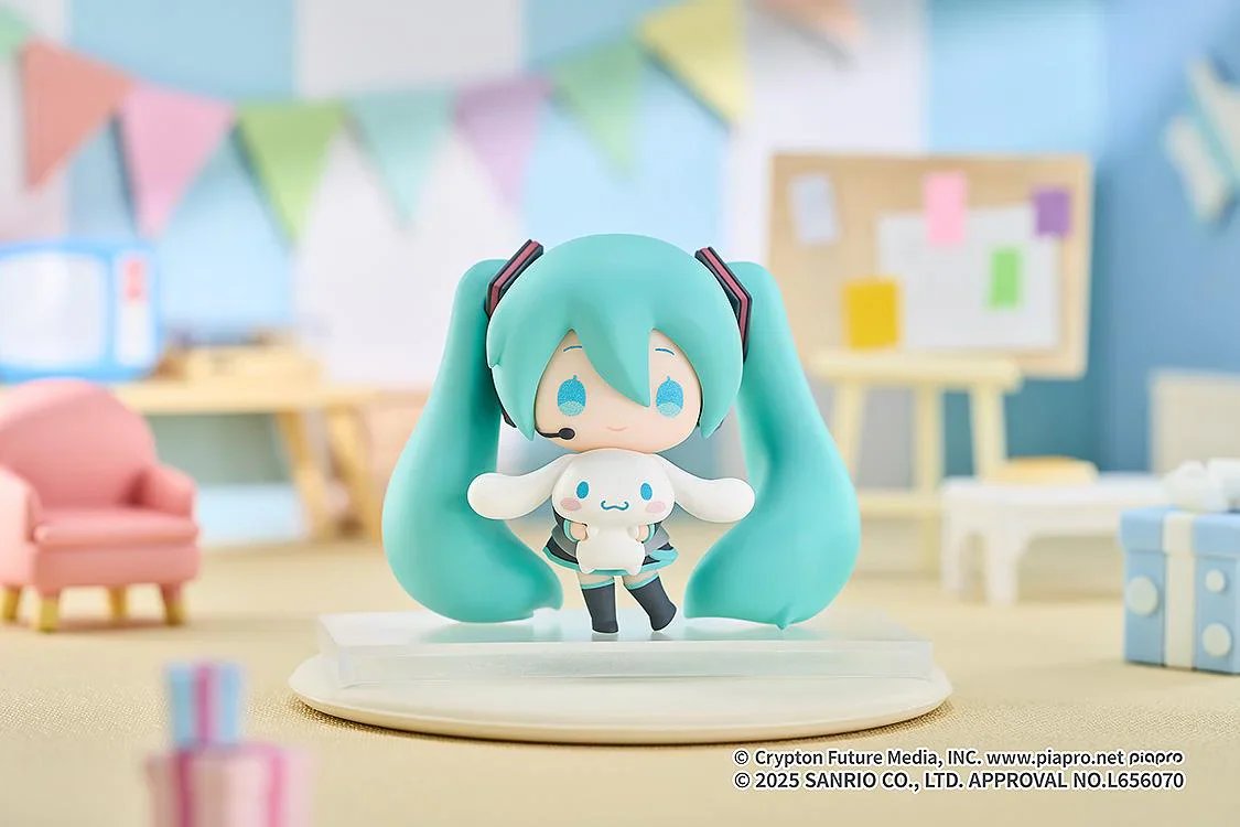 OtakuOwletMerch's tweet image. ✨(Pre-Order) Hatsune Miku x Cinnamoroll Collectible - Chibi Figure Blind Box✨

Estimated in-stock date: 12/2026

Pre-order Deadline: 1/6/2026

-

✨Link - otakuowlet.com/products/pre-o…