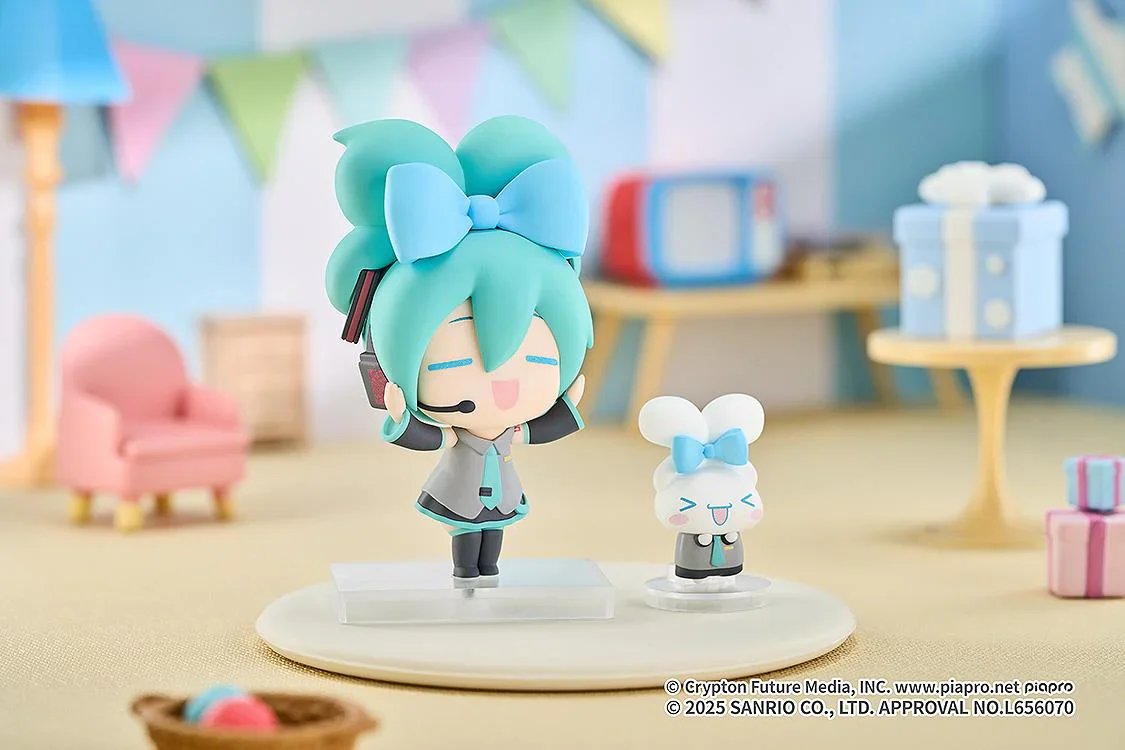 OtakuOwletMerch's tweet image. ✨(Pre-Order) Hatsune Miku x Cinnamoroll Collectible - Chibi Figure Blind Box✨

Estimated in-stock date: 12/2026

Pre-order Deadline: 1/6/2026

-

✨Link - otakuowlet.com/products/pre-o…