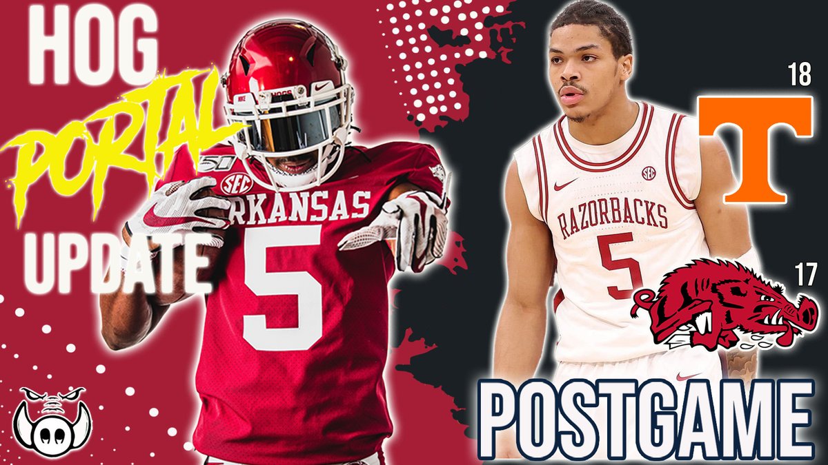 HOGS WIN SEC OPENER VS TENNER
#17Arkansas Vs #18Tennessee Posty + HOG PORTAL UPDATES! youtube.com/live/O32BuFnhr…