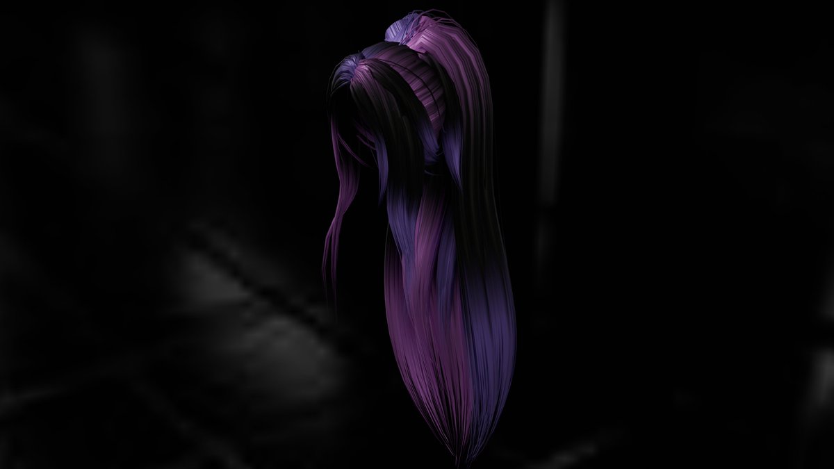 Retextured my frien's hair for their VRC avi.

Model By: - Milarina
Retex for: Sxnsei