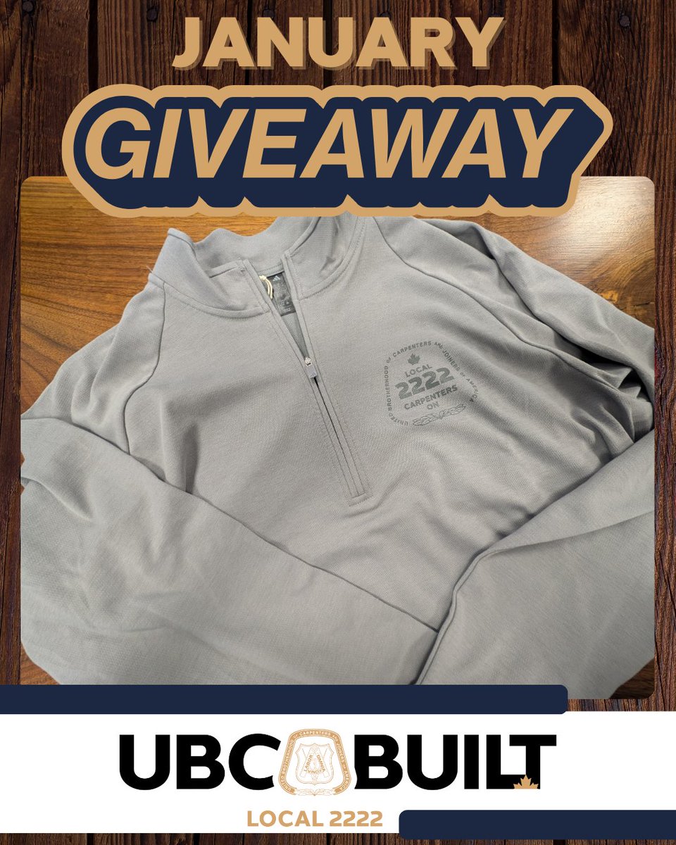 Our January giveaway is open! Head over to our Facebook or Instagram pages to enter!