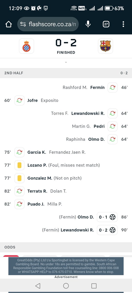 BenneyMk's tweet image. Espanyol gave Barcelona a good run. They should wonthis match. Credit to Barca's Keeper and the tactical subs from the Coach.