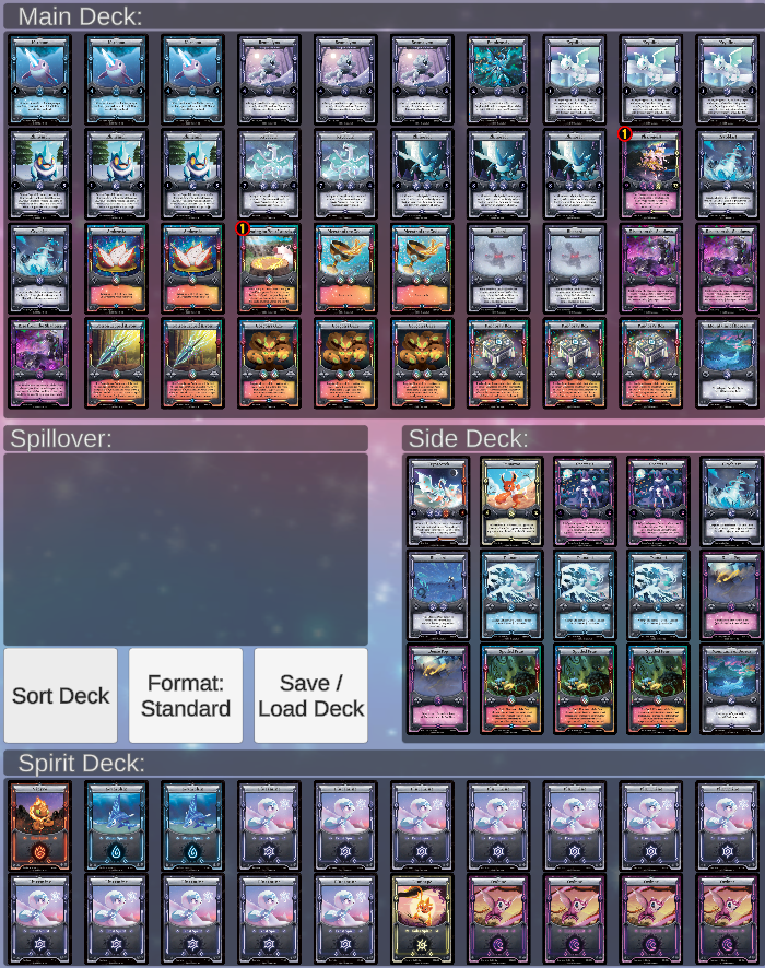 Top 4 Elestrals Premier List. Was the last Undefeated in Swiss, lost R7 and Top 4. Geist straight won 3 games, I saw it in no other games.