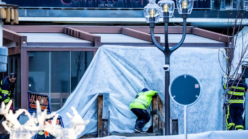Eyewitnesses to a Swiss resort bar fire describe a very narrow staircase and sparklers in champagne bottles before the New Year's Day blaze in Crans-Montana. edition.cnn.com/2026/01/01/wor…