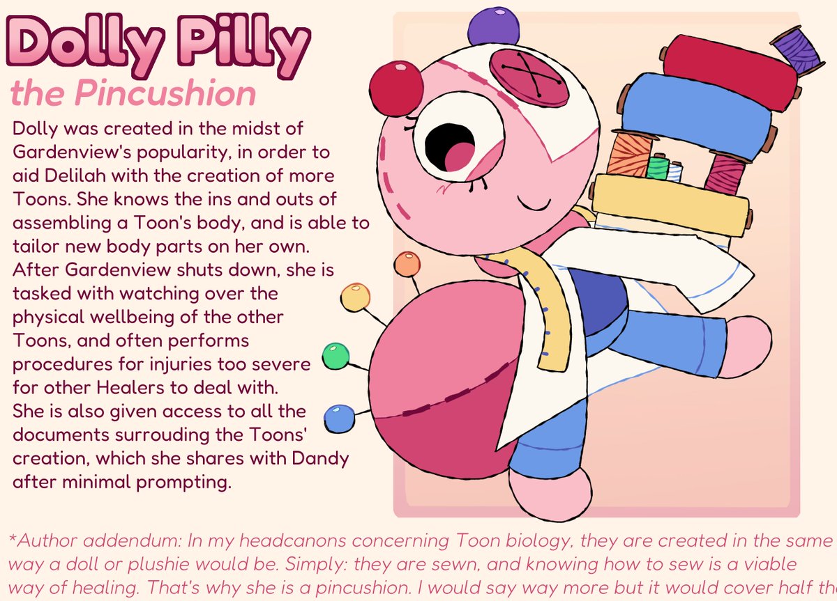 twuwawa's tweet image. #dandysworld oc for a version of dandys world that exists only in my head: dolly!