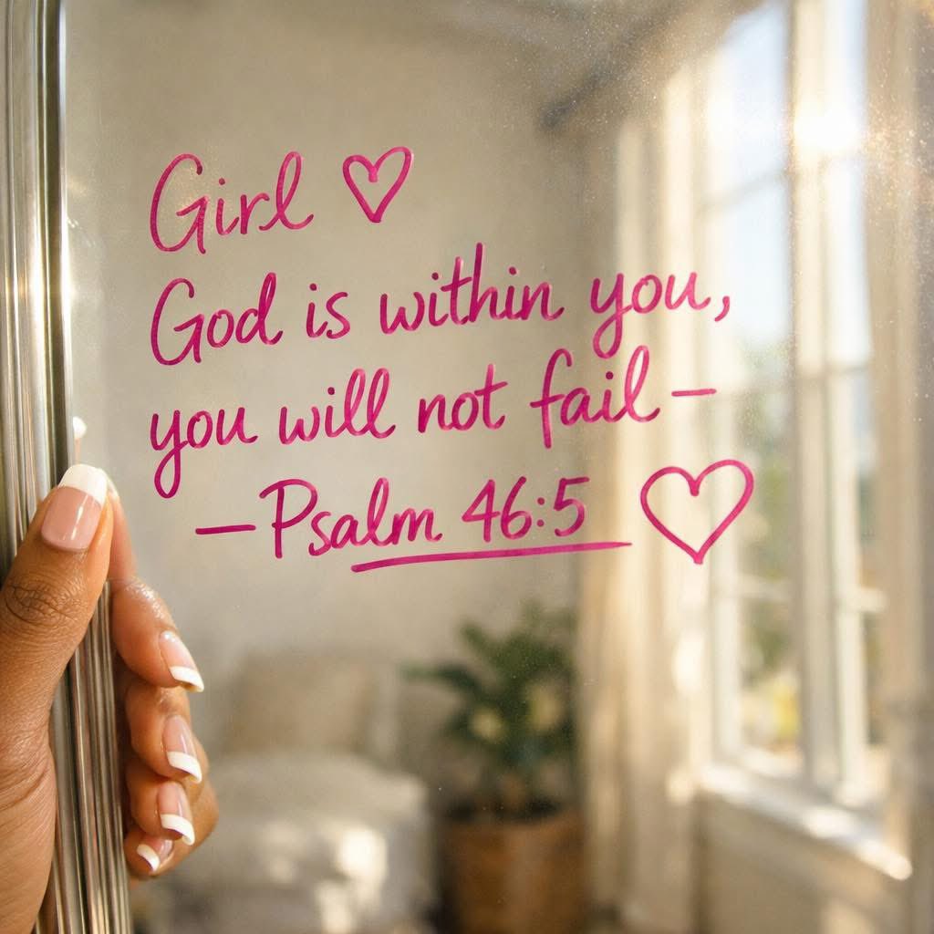 MsTinyJane_'s tweet image. Psalm 46:5 💕✨