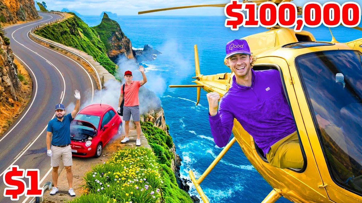 $1 vs $100,000 Golf Road Trip

Episode 4 is live!

Watch it here👇

youtube.com/watch?v=r7yAMp…