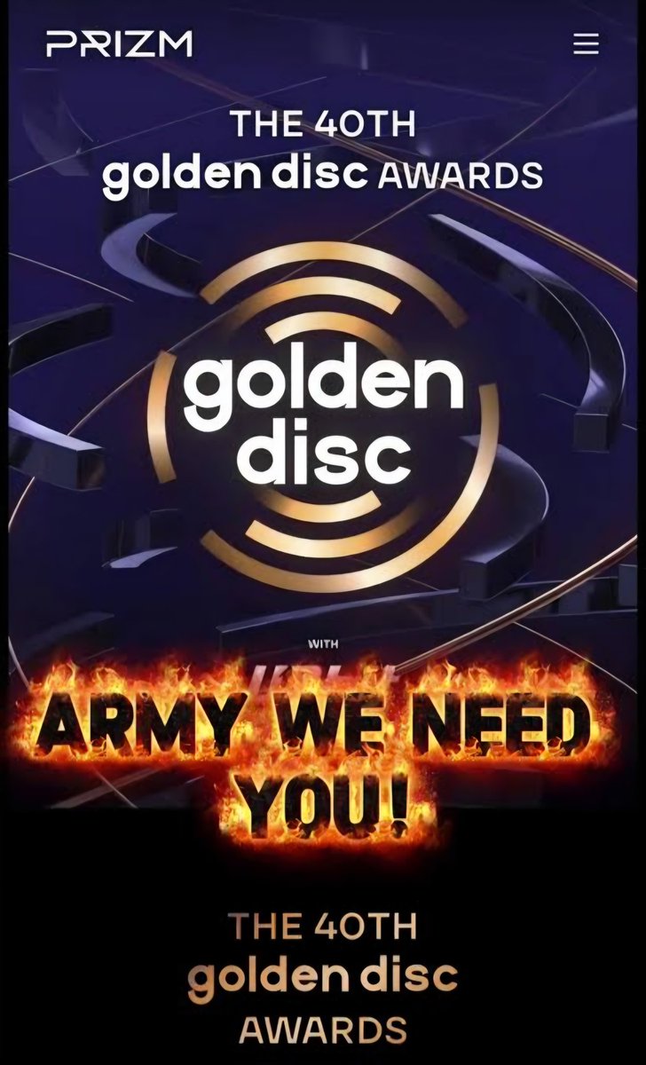 골디 투표 달려주고 계신 아미님들!!!

어깨와 목이 아마도 저처럼 너덜너덜...
두 눈은 뻑뻑... 🫂💜🙇
오늘 그리고 내일까지 전력을 다 해 봅시다!

잊지 마세요!
골디튭은 내일 월요일 정오 🌞12시 땡!!!!!
종료됩니다!!!!

🗳마지막 날은 월요일이라 출근,현생 일정 계신 분들은 월요일 00시~ 미리