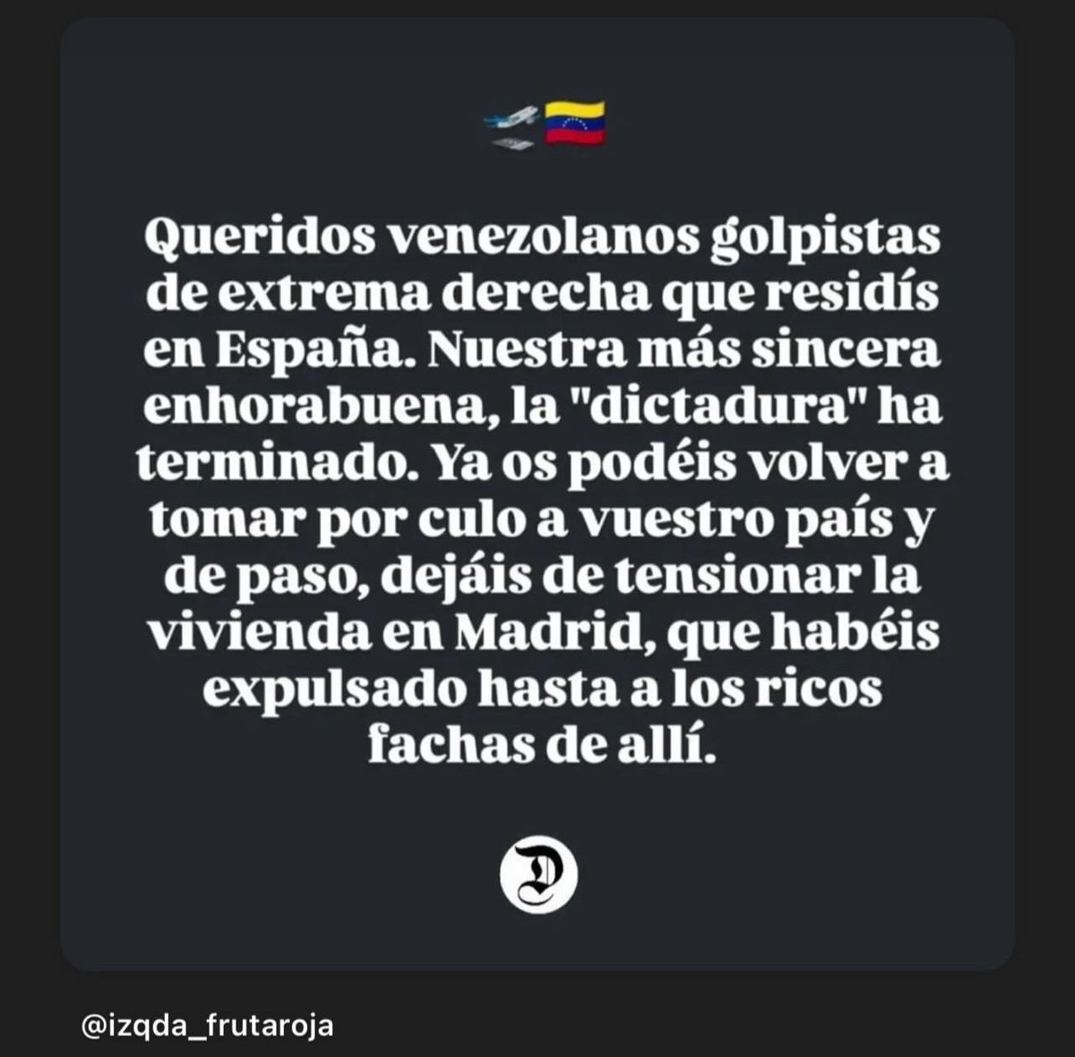 ComemoStar's tweet photo. Queridos venezolanos! https://t.co/P3W5tE6yQS