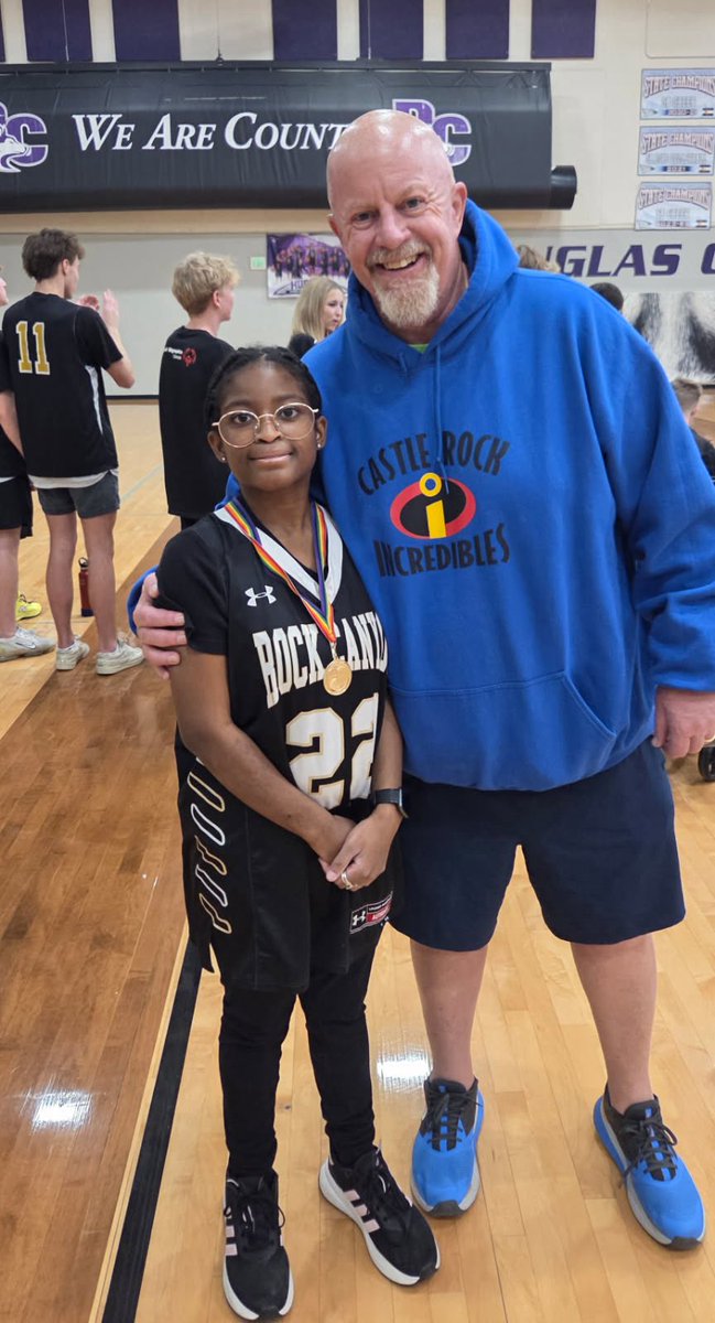 RockCanyonHS's tweet photo. Congratulations to Janai for winning the Sportsmanship Award at the Rumble at the Rock tournament today! Go Jags!🐆🔥 https://t.co/0cqoUhyHAU