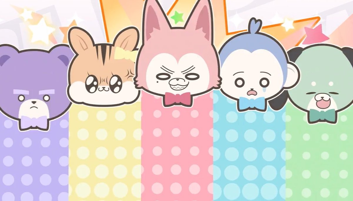 LupitaNaves's tweet photo. ❤️❤️🥰🥰🥰🥰😍😍😍😍¡¡Qué lindos!! ¡¡Todos tienen sus propios muñequitos!! 
Anime:"Tamon-kun Ima Docchi!?" Episodio No 1
#Tamon_anime
#tamonkunimadocchi https://t.co/QXoS44yFYy