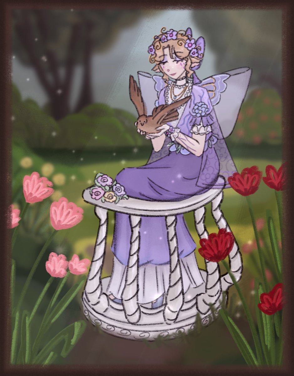 FairyLucs's tweet image. a fairy in a garden #AliceDeRoss #IdentityV