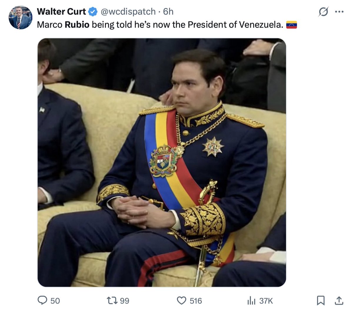 RyanSaavedra's tweet photo. Rubio rises in the world of memes https://t.co/Gwc43dTOqe
