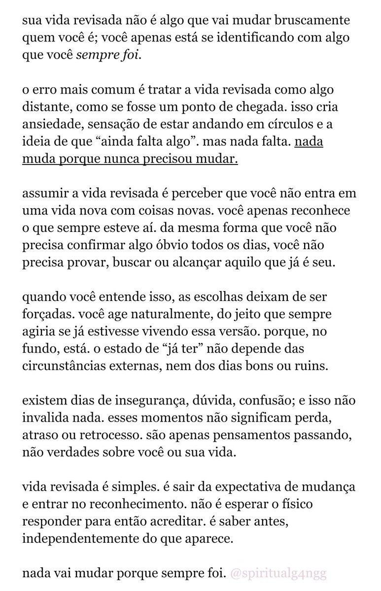 spiritualg4ngg's tweet image. 𝗌𝖾𝗎 𝗅𝖾𝗆𝖻𝗋𝖾𝗍𝖾 𝖽𝗂𝖺𝗋𝗂𝗈  –
𝗏𝖾𝗋𝗌𝖺𝗈 𝘃𝗶𝗱𝗮 𝗿𝗲𝘃𝗶𝘀𝗮𝗱𝗮  ✶
#loatwt  •  #ldstwt